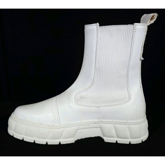 Viron 1997 Chelsea Boots Size 37 US 6 Womens White - Picture 11 of 16